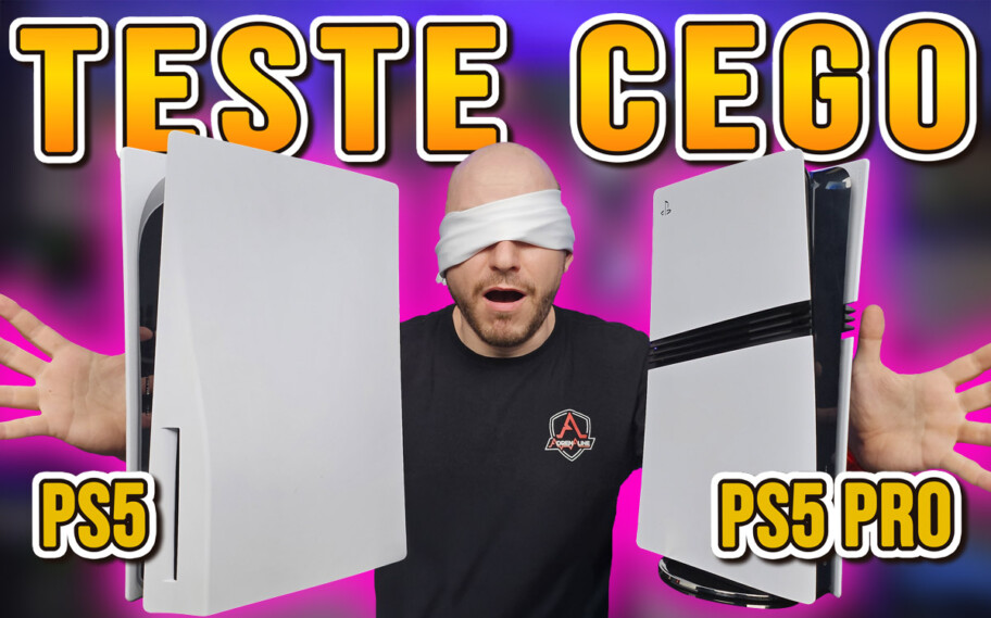 TESTE CEGO PS5 Pro: dá pra ver a diferença? Testamos com a galera!
