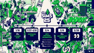 The Sims celebra 25 anos com eventos e itens especiais