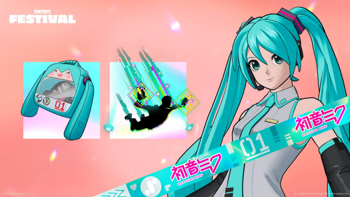 Hatsune Miku Godzilla Fortnite