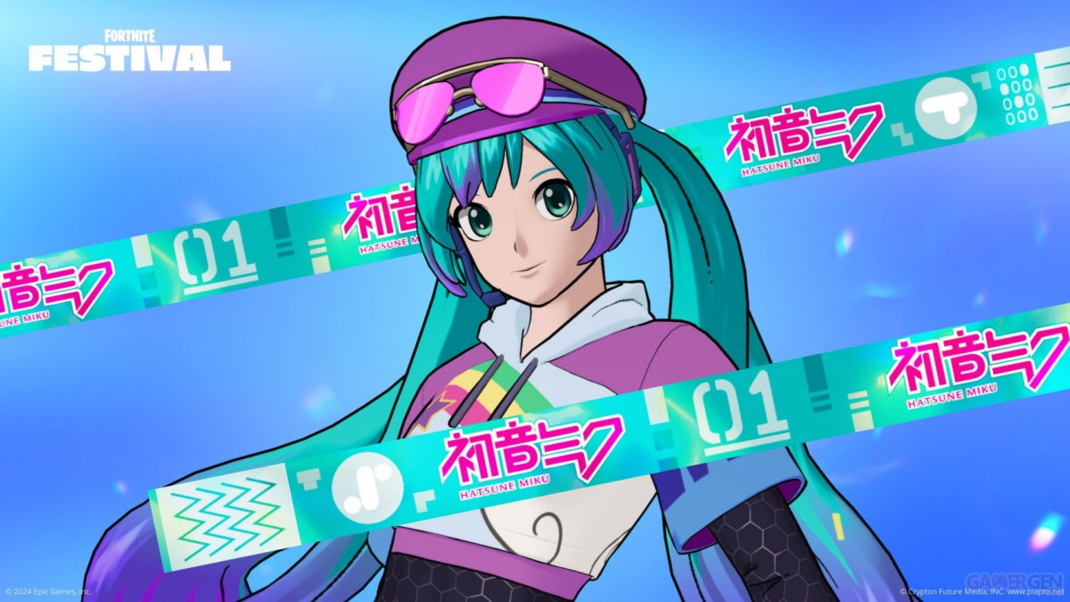 Hatsune Miku Godzilla Fortnite