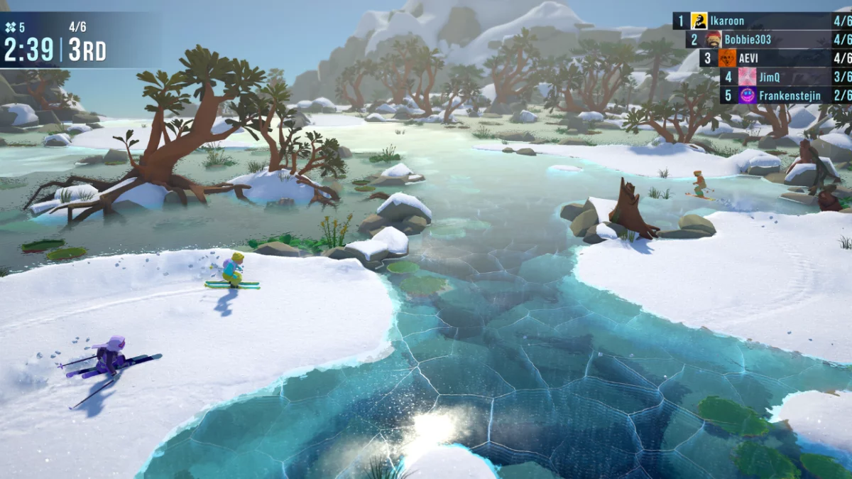 Lonely Mountains: Snow Riders disponível desconto
