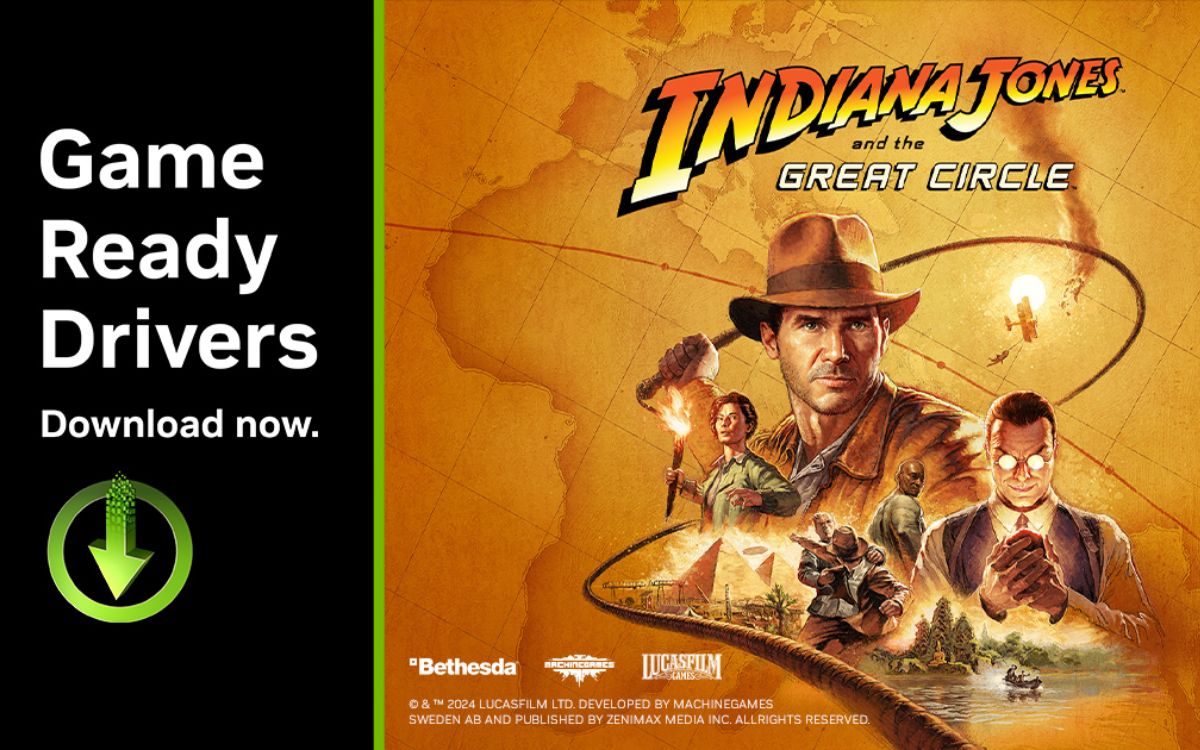 Imagem de divulgação do novo driver NVIDIA.