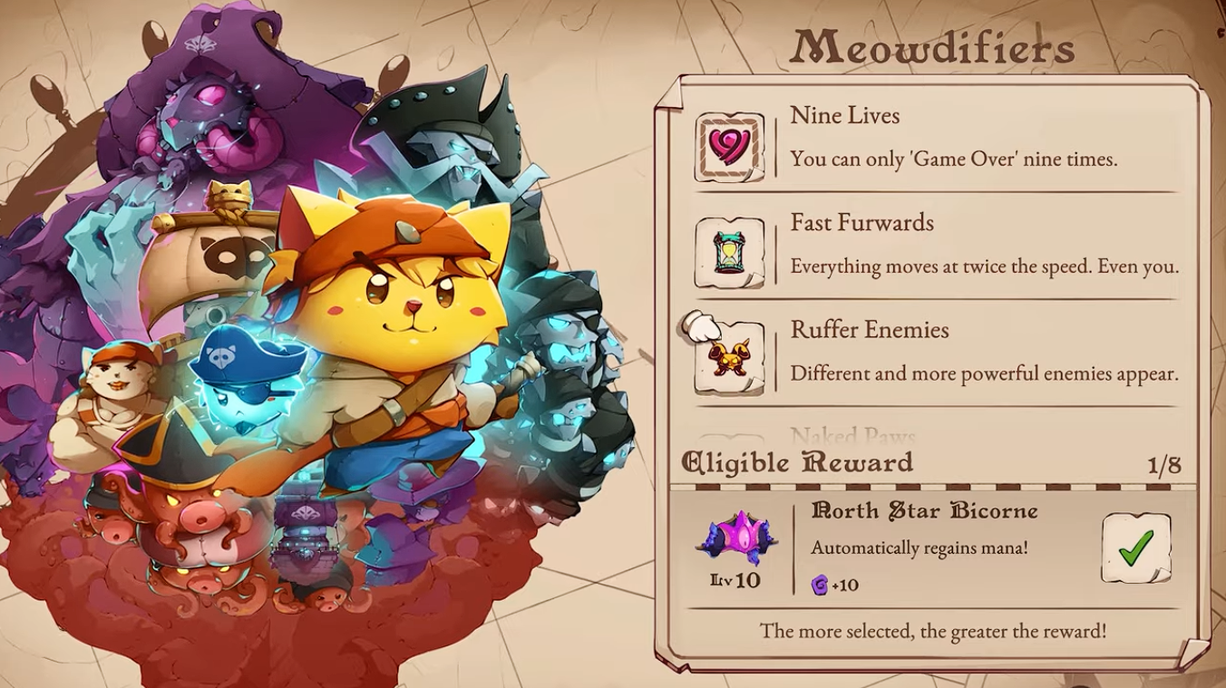 Cat Quest III atualização