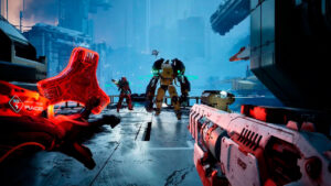 Gameplay de Metal Eden é dinâmico e lembra DOOM