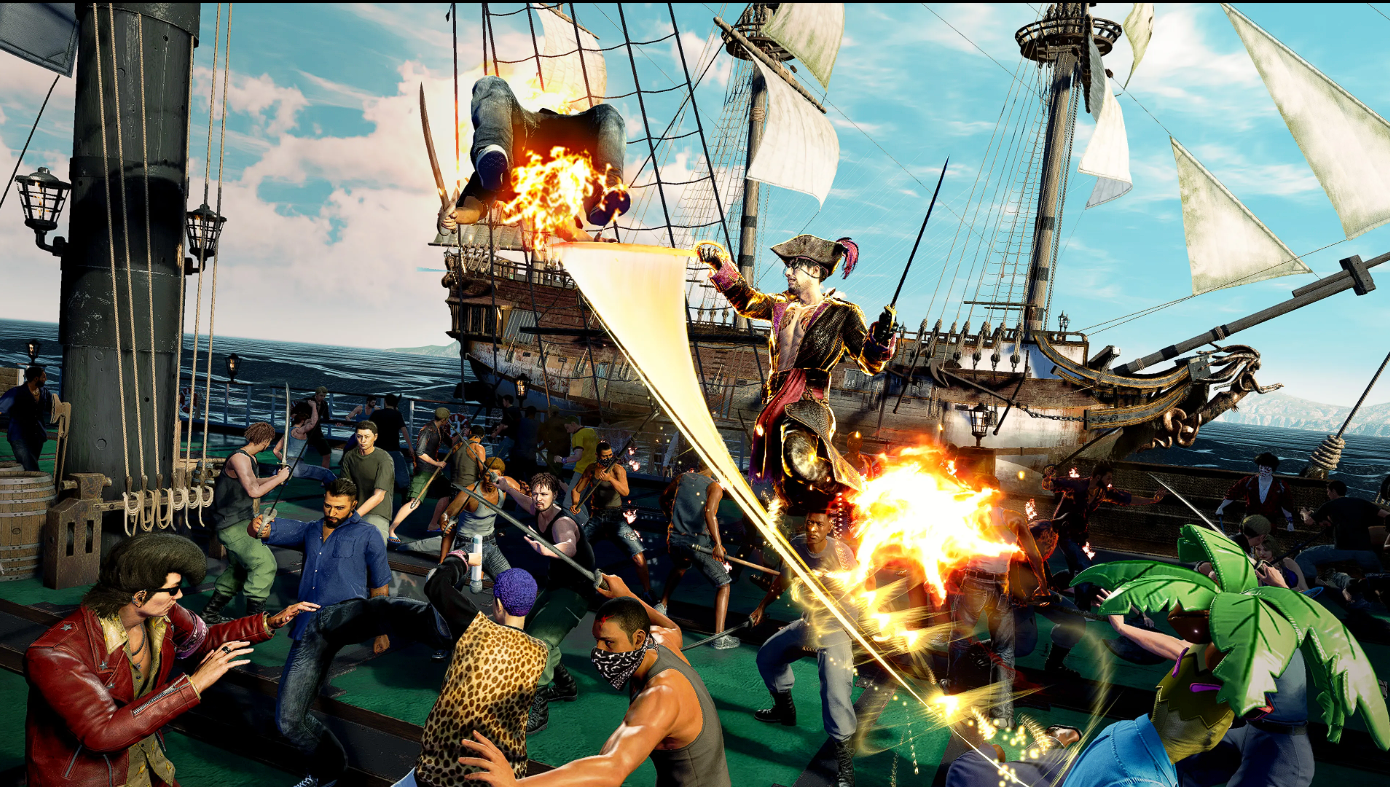 Like a Dragon Pirate Yakuza in Hawaii disponível
