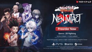 Nen x Impact inicia pré-venda com novo personagem