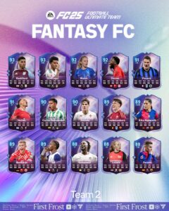 Rodrygo lidera Time 2 do Fantasy FC do EA FC 25