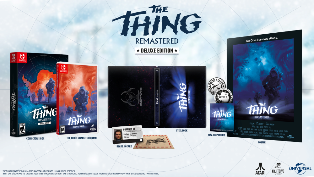 The Thing Remastered edição física