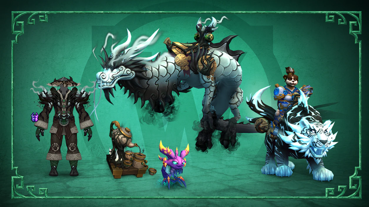 World of Warcraft Classic pacotes de upgrade Pandária