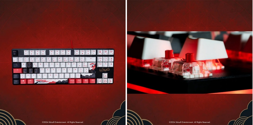 Teclado para o novo AC Shadows