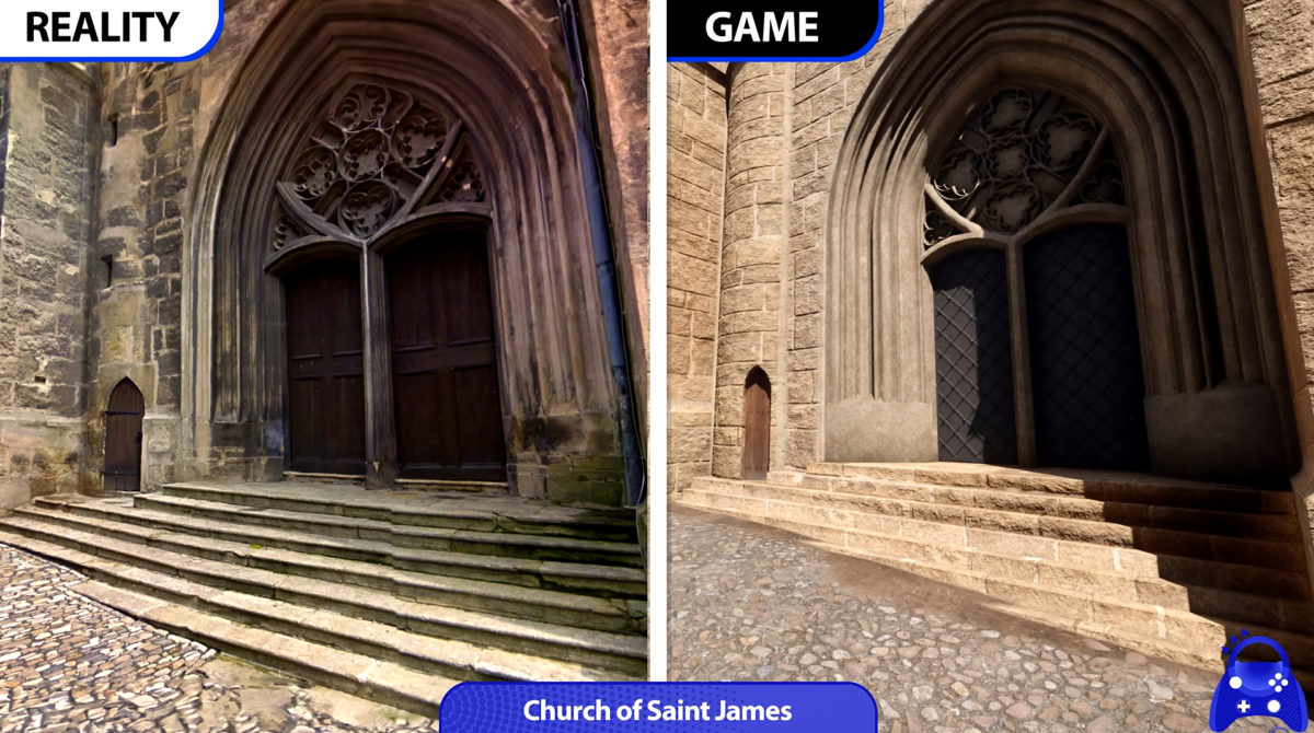 Kingdom Come Deliverance 2 comparativo realidade