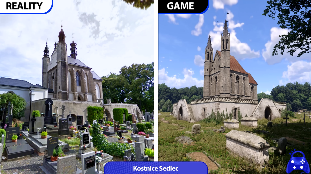 Kingdom Come Deliverance 2 comparativo realidade