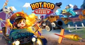 Jogo de corrida arcade, Hot Rod Mayhem chega em abril ao PS4 e PS5