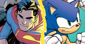 SEGA revela capa da HQ crossover entre Sonic the Hedgehog e DC Comics