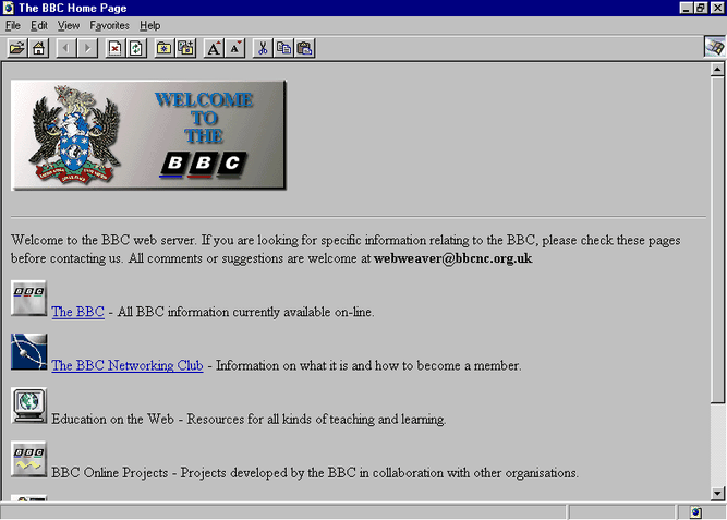 Internet Explorer 1.0