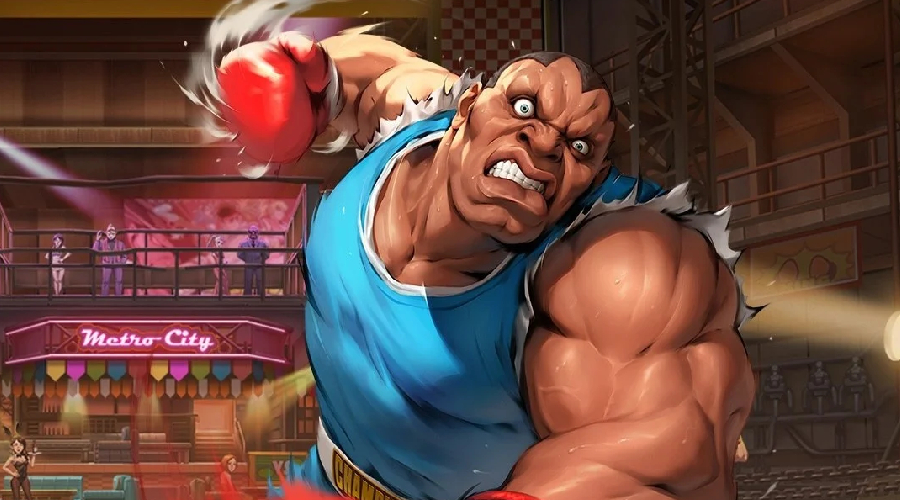 Personagem Balrog do Street Fighter