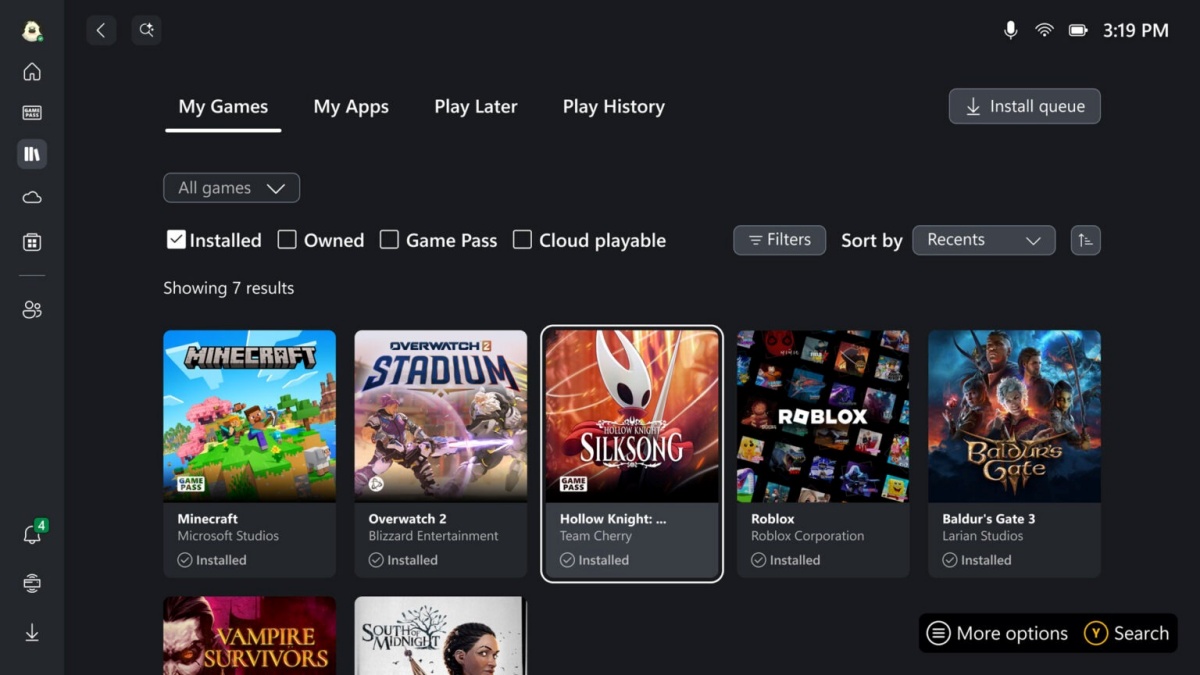 Xbox cancela planos para portátil próprio após anúncio do ROG Xbox Ally