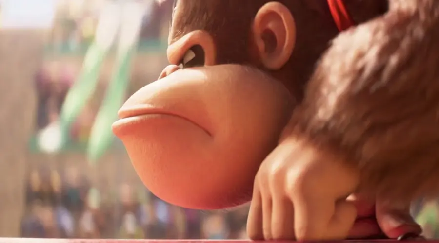 Donkey Kong na animação Super Mario Bros. O Filme