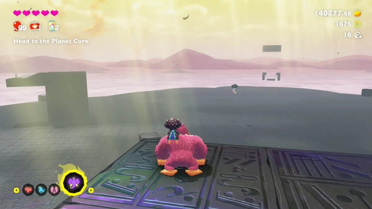 Donkey Kong Bananza destruição de fases