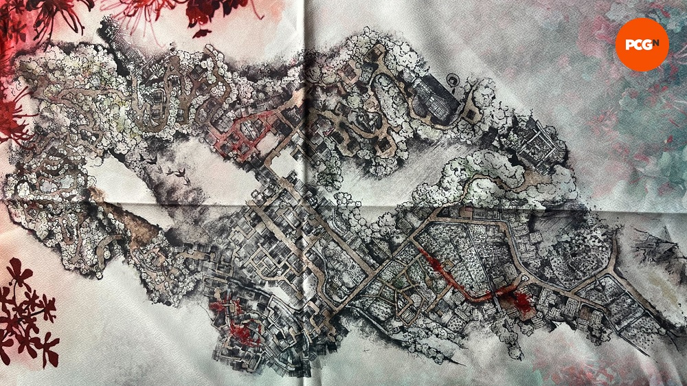 Mapa completo de Silent Hill f
