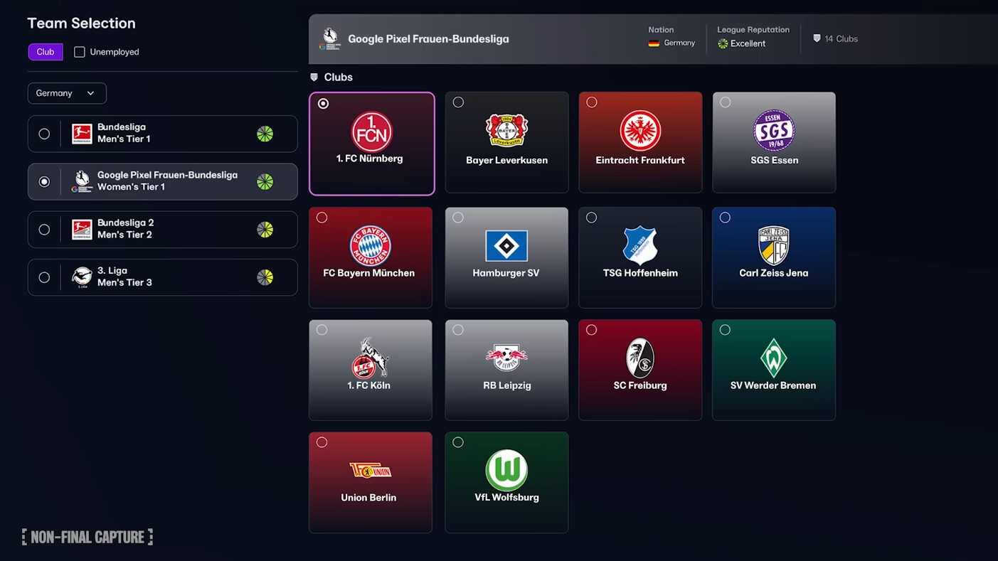 Football Manager 26 Women's Football