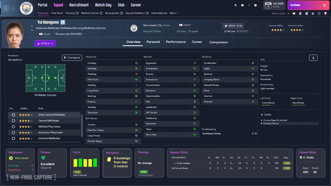 Football Manager 26 Women's Football