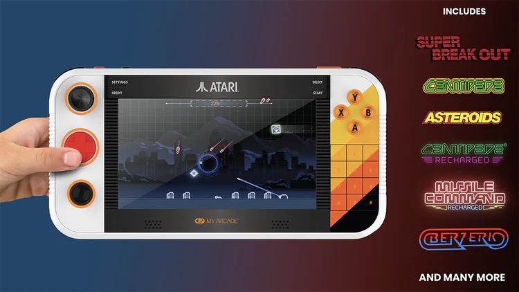 Handheld da Atari vem com mais de 200 jogos