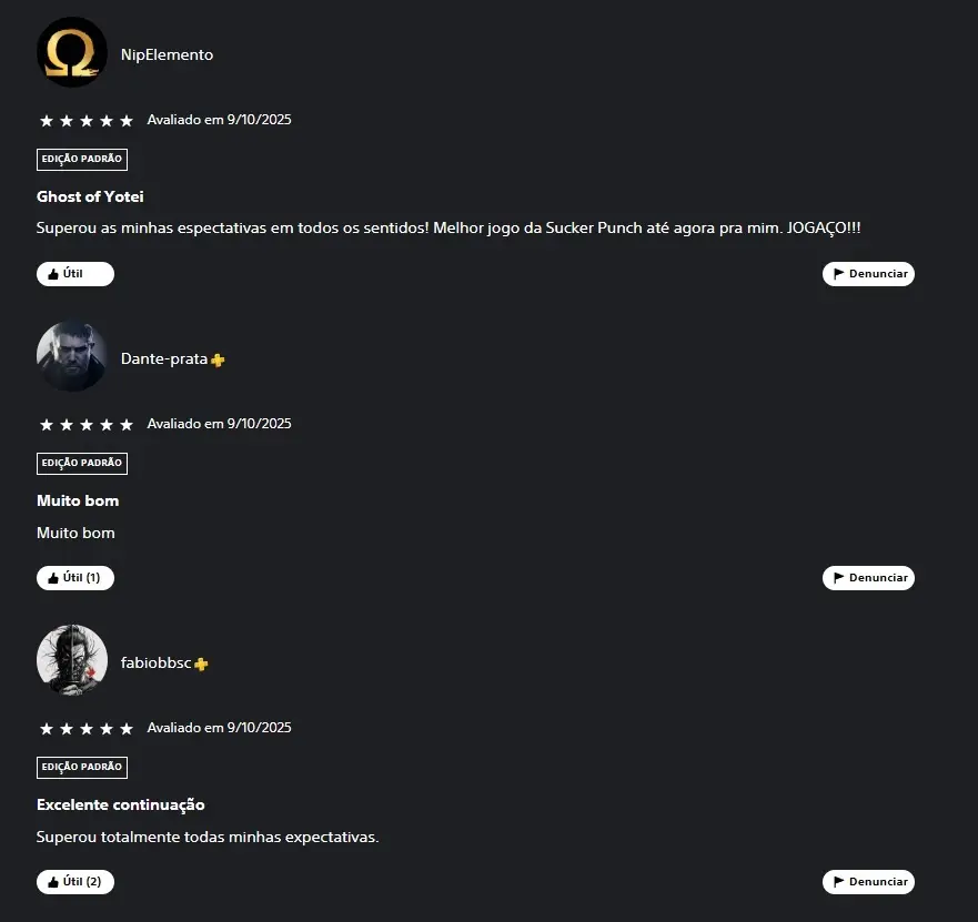 PlayStation Store ganha sistema mais completo de reviews de usuários