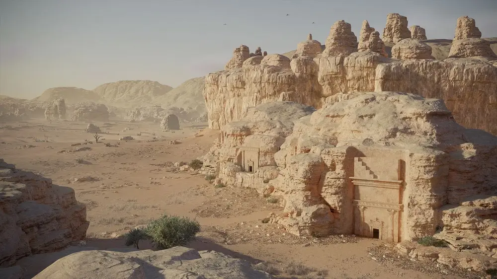 Um dos locais da nova região AlUla