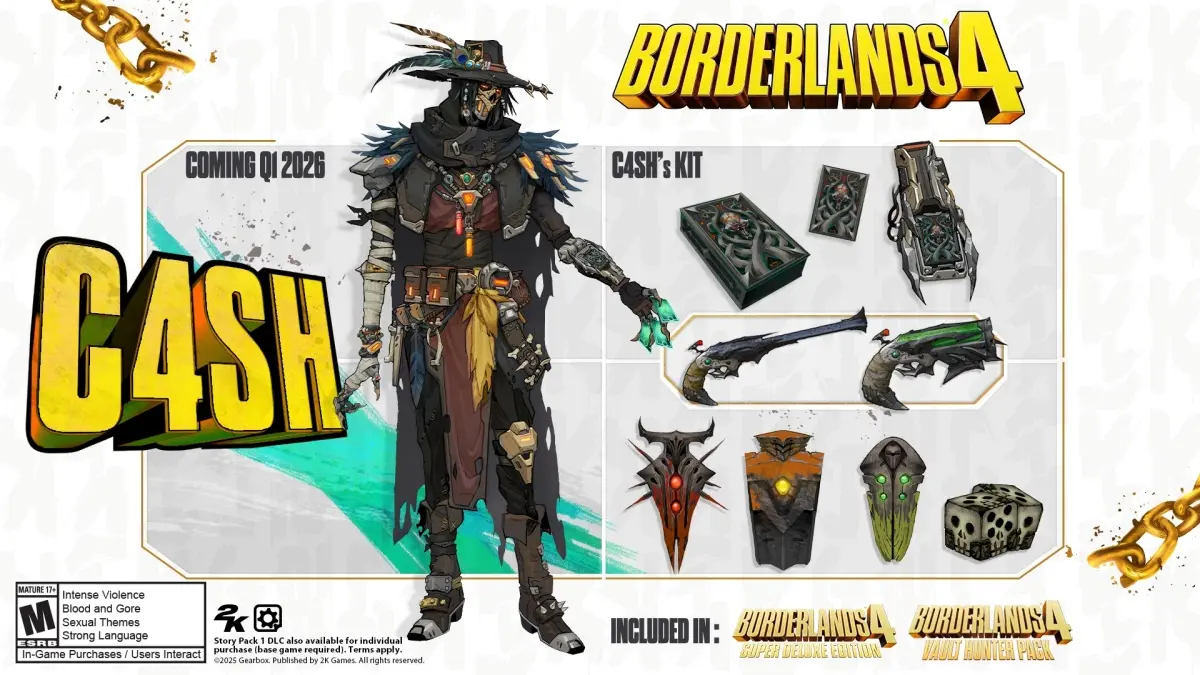 Borderlands 4 ganha DLC gratuito em meio a problemas de otimização
