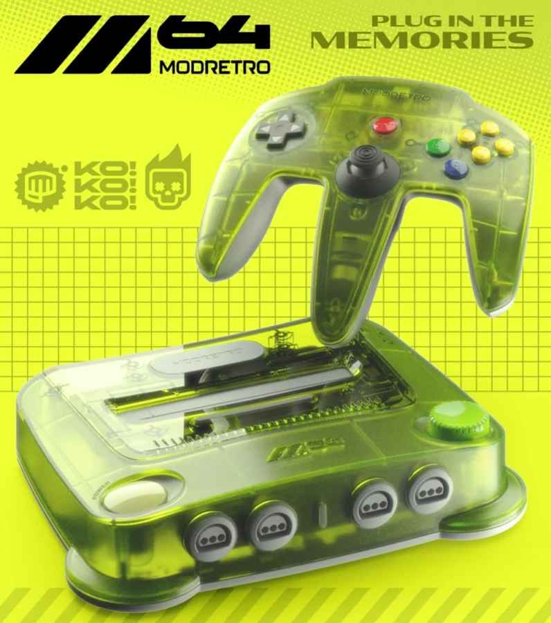 Controle também imita N64