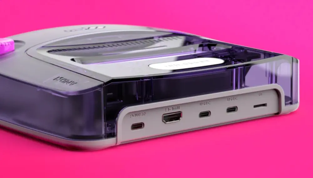 Conexões do console retrô