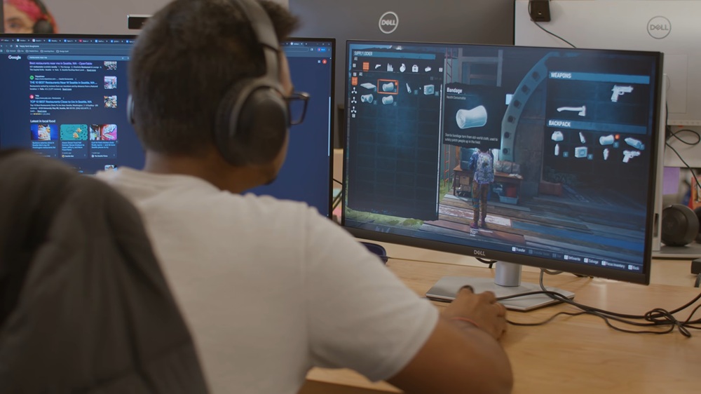 Captura do desenvolvimento do game