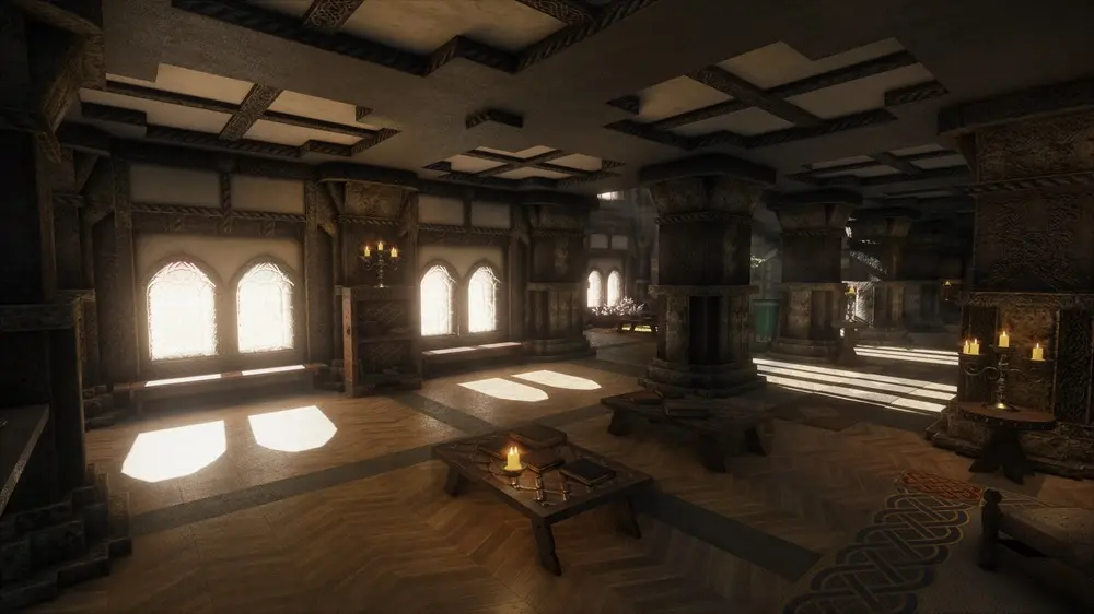 Skyrim com mod Community Shaders