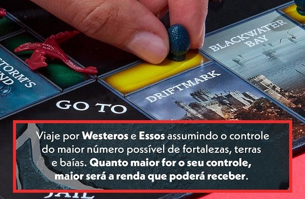 Pretos ou verdes? Banco Imobiliário da Casa do Dragão está com 24% de desconto! 6 2 1 38