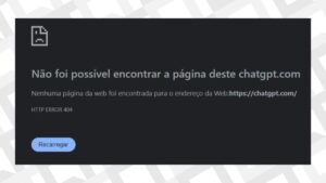 ChatGPT fora do ar? IA apresenta instabilidade nesta quinta-feira (3)