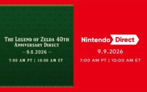 Duas Nintendo Direct confirmadas: uma geral e uma só para os 40 anos de Zelda