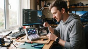 Entusiasta cria “Stream Deck caseiro” com tela e 12 teclas e libera projeto open source