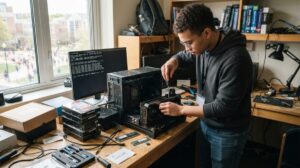 Estudante monta homelab com 24 TB, Core i9 e IA local para levar à faculdade