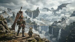 Monster Hunter Wilds ganhará expansão gigante com novo Dragão Ancião e região nas alturas