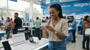 Oportunidade: Galaxy Z Flip 7 FE despenca 60% com cupom no Magalu