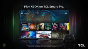Xbox chega às TVs TCL com aplicativo e jogos via nuvem