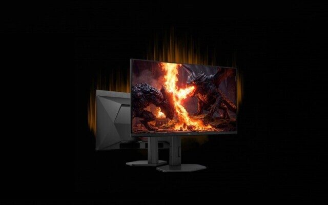 AOC lança monitor QD-OLED de 27″ com 240 Hz e 0,03 ms de resposta