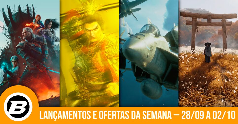 Lançamentos e ofertas de games da semana – 28 de setembro a 2 de outubro