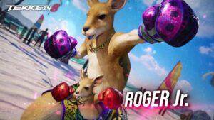 Roger Jr. chega ao Tekken 8 como DLC da Season 3 em novembro